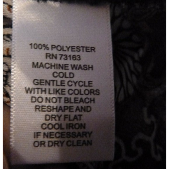 Melissa Paige Tunic Top Medium Fiesta Print Crinkle Colorful Cutout Flowy - Picture 6 of 8